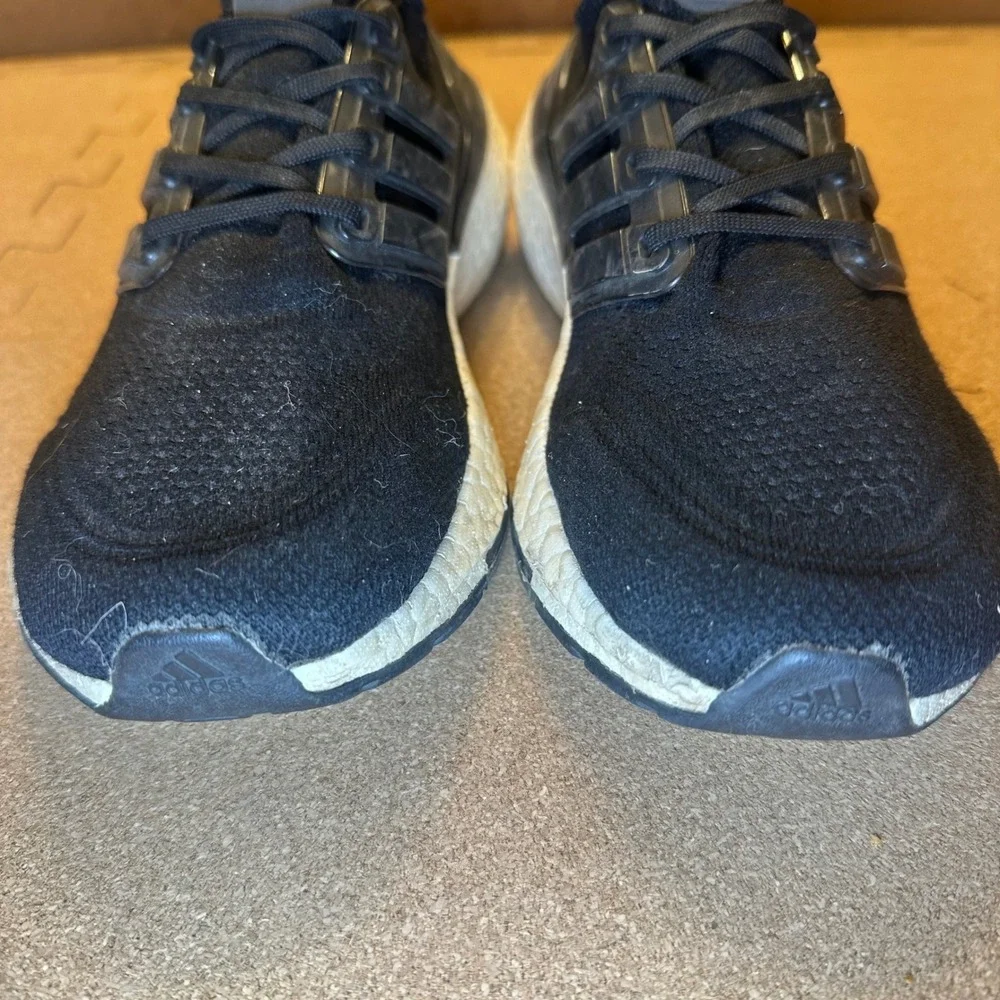 Adidas Ultraboost 21 Mens‎ Running Shoes Core Black FY0378 Size 6.5